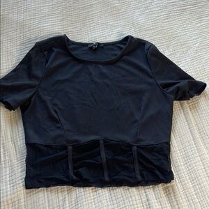 Elegant Black Women's Top